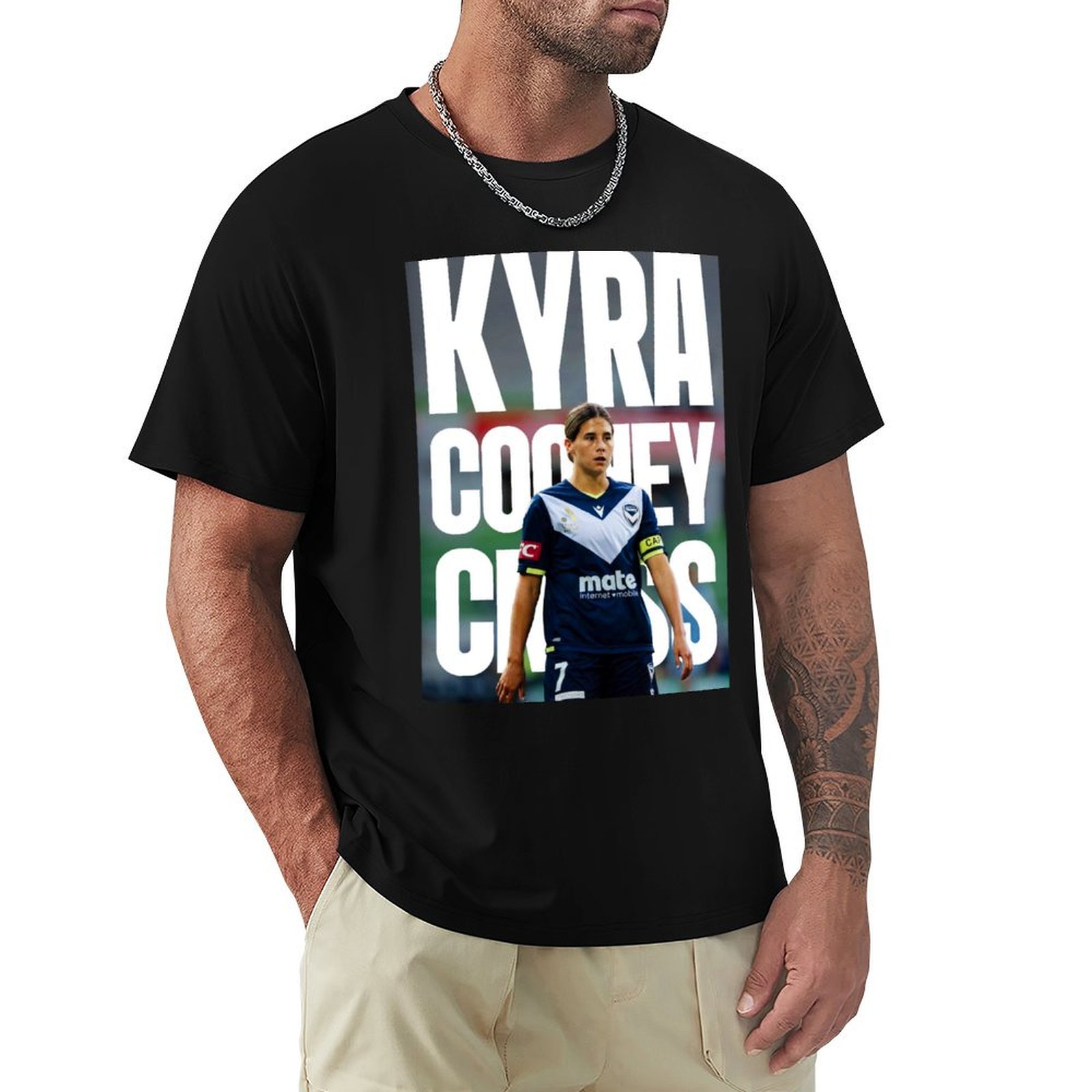 Crossfit Victory - เสื้อยืด Kyra Cooney-Cross Melbourne Victory แบบแห้งเร็ว