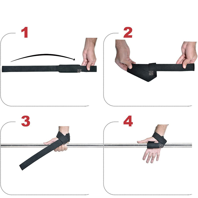 Crossfit Workout With Equipment - 1 คู่ลื่น GYM Dumbbell ออกกําลังกายน้ําหนักยกสายรัด Crossfit