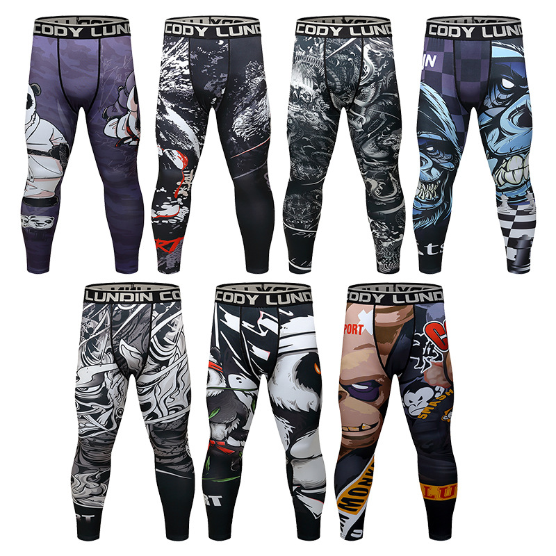 Gym กีฬา Leggings การบีบอัดการ - Crossfit Victory บทวิจารณ์และราคา