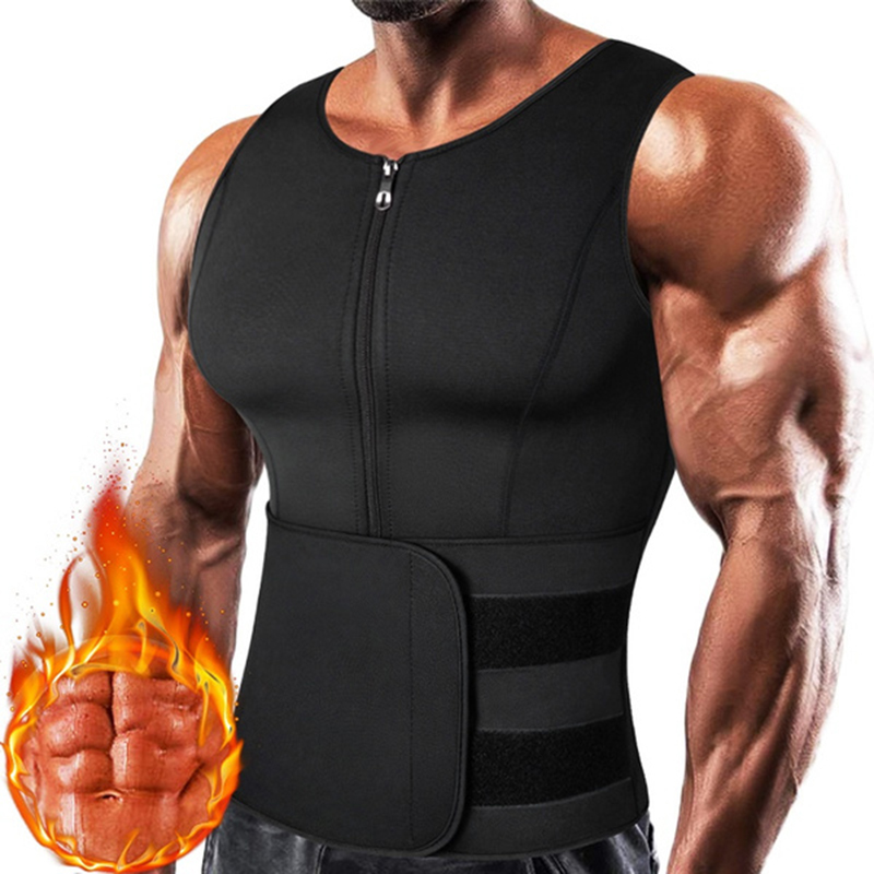 ผู้ชาย Neoprene ซาวน่าซิปเอวเท - Crossfit Weight Vest บทวิจารณ์และราคา